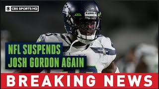 Josh Gordon suspended indefinitely for violating NFLs policy against PEDs  CBS Sports HQ [upl. by Ris]