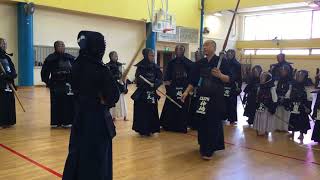 Kanzaki Sensei Seminar 2017  Day 3  Hiki Men [upl. by Farah442]