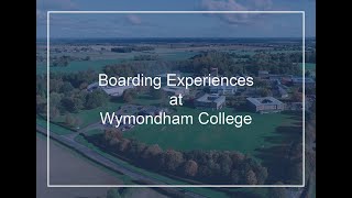 Boarding Experiences at Wymondham College [upl. by Etty]