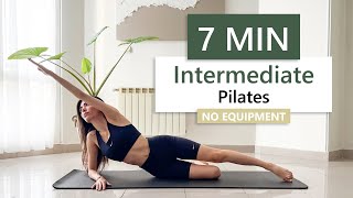 Intermediate Pilates Burn  Strengthen amp Tone Without Equipment  Fitwithparis [upl. by Shurlock]