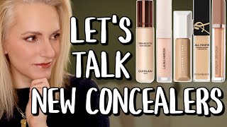 NEW Concealer Roundup  FULL REVIEWS  Over 40  Dry UnderEyes [upl. by Ecinwahs]