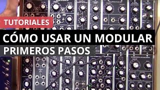 Cómo usar un sintetizador modular primeros pasos [upl. by Mloc]