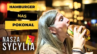 🍔 HAMBURGER KILER ZAMIAST WŁOSKIEJ KUCHNI LOTNISKO W PALERMO PARTY BY NIGHT [upl. by Solis]