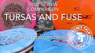 Disc Comparison Review TURSAS vs FUSE VIP Ice  Opto  Origio  Retro [upl. by Sheply788]