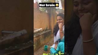 What a brain 😂  Funny Videos  checkinraj shorts comedy [upl. by Parnas]