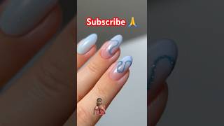 Sparkly and refreshing 💅nailsnailartnailpolishnailhacks [upl. by Lalla]