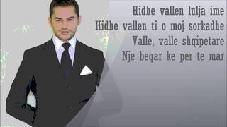 Shpat Kasapi  Valle Kosovare  Lyrics [upl. by Ardnuhsed801]