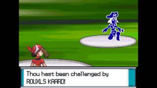 Its Pronounced quotRulesquot Vs Rouxls Kaard  Pokemon RSE Remix [upl. by Jotham923]