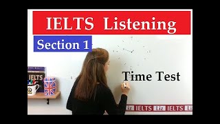 IELTS Listening Practice for Time  ielts with liz [upl. by Naved665]