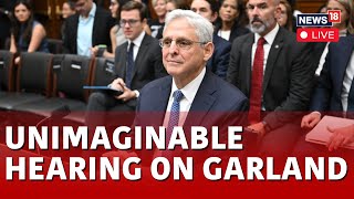 Merrick Garland LIVE News  House Oversight Committee Hearing on Holding Attorney General Garland [upl. by Dolphin]