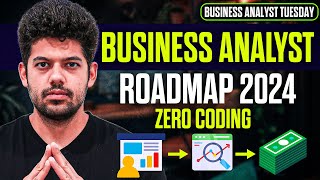 Business Analyst ROADMAP 2024  ZERO Coding  Skills  Interview  Hrithik Mehlawat  BAT 01  India [upl. by Mccarthy766]