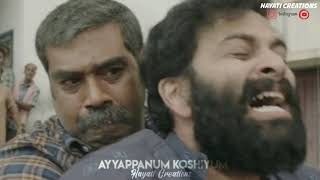 Ayyapanum koshiyum full movie mashup status adhakachakko bgm [upl. by Clarinda]