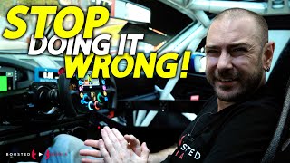 GET FASTER NOW  How to Set Up Sim Racing Pedals THE RIGHT WAY [upl. by Ekihc119]