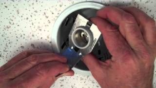 How to remove a 4quot socket plate from 4quot recessed housings by Total Recessed Lighting [upl. by Eggleston]