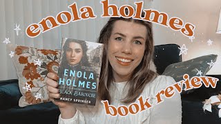 ENOLA HOLMES AND THE BLACK BAROUCHE BOOK REVIEW 🔍 [upl. by Pinebrook]