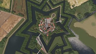 Bourtange Fortress 11 in Cities Skylines [upl. by Annavoig835]