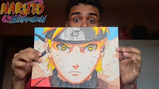 DESENHANDO NARUTO UZUMAKI  SHIPPUDEN🔥 [upl. by Fulbright]