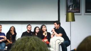 John Barrowman and Naoko Mori singing at The Greatest Show in The Galaxy 1252012 [upl. by Standford]