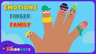 Emotions Finger Family Song  Happy or Sad Exploring Feelings for Kids by The Kiboomers Kid Songs [upl. by Parry]