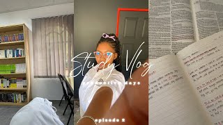 Study Vlog 📚💅🎀  bible study nail appointment studying tests saving the semester [upl. by Arabela693]