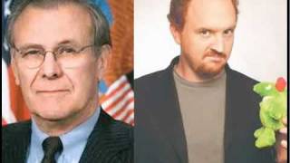 Louis CK Asks Donald Rumsfeld If He Is A Lizard [upl. by Solorac]