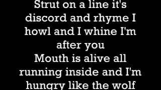 Duran Duran  Hungry Like The Wolf  Lyrics  1982 [upl. by Sherry668]