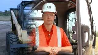 Cat® D Series Skid Steer Loaders – Creep Control feature [upl. by Atiuqcir307]