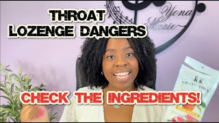 Throat Lozenges For Singers Beware [upl. by Herrington44]