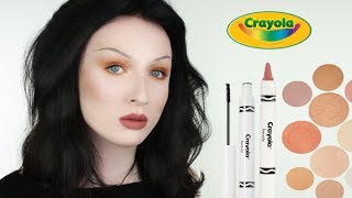 CRAYOLA MAKEUP REVIEW  JOHN MACLEAN [upl. by Aniv377]