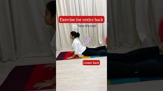 Yoga for Entire Back Pain Relief yogawithbhumikaa [upl. by Jarlathus]