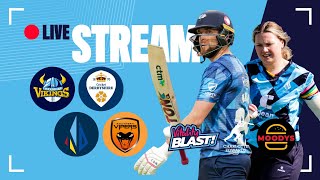 T20 Double Header Yorkshire Vikings vs Derbyshire Falcons  Northern Diamonds vs Southern Vipers [upl. by Sutton]