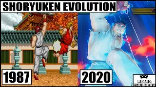 Shoryuken Evolution 💥 Ryu Evolution 🥋 Street Fighter 1987  2020 [upl. by Guthry]