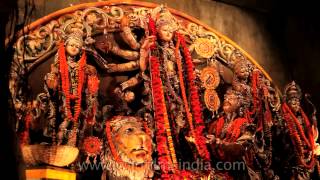 Traditional Durga Idol Kolkata Durga puja [upl. by Ellenor]