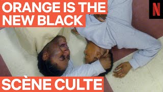 LA MORT DE POUSSEY  SCÈNE CULTE  Orange Is the New Black  Netflix France [upl. by Vharat]