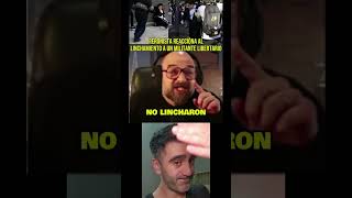 PERONISTA REACCIONA AL LINCHAMIENTO DE MILITANTES LIBERTARIOS [upl. by Amorette]