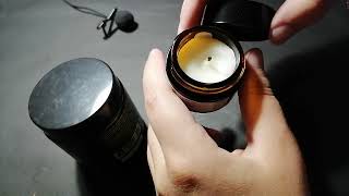 Tapping on jar lids ASMR no sponges [upl. by Attenal921]