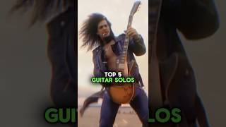 TOP 5 GUITAR SOLOS OF ALL TIME PART 2 shorts musichistory musicshorts [upl. by Pennebaker]