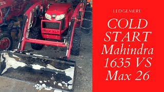 DO MAHINDRA TRACTORS NEED A BLOCK HEATER TO START IN FREEZING TEMPS [upl. by Soutor158]