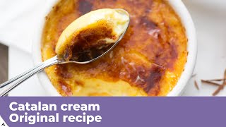 CATALAN CREAM  Original recipe [upl. by Landel]