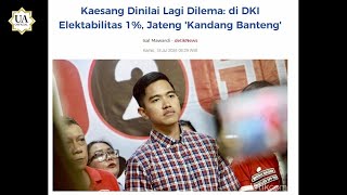 Litbang Kompas Terlalu Masak Anak Presiden Adik Gibran Cuma 1 Apa Kata Dunia [upl. by Latsyrk]