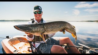 The Ultimate Flyin Kayak Fishing Adventure  Shining Falls Lodge [upl. by Gnihc]