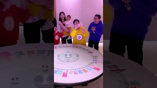 Big Wheel Challenge No Skills All LuckFunnyfamily Partygames Funny Shorts [upl. by Eyatnod]