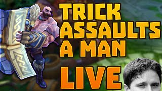 Trick Assaults A Man Live [upl. by Yruam]