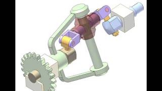 Bar mechanism for speed reduction 1 [upl. by Nnybor]