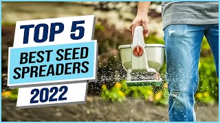 Top 5 Best Seed Spreaders 2023 [upl. by Donielle]