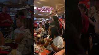 Birthday Celebration in Pappasito’s 🎉♥️ subscribe everyone my YouTube [upl. by Ameehsat91]