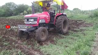 Mahindra Arjun 555 Di With Popular Company 2mb Plough  Arjun Tractor  Arjun 555  Vehicle Line [upl. by Anwahsit637]