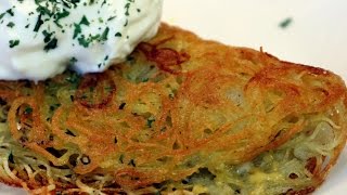 10 minute easy potato rosti recipe with Chef Cristian Feher  Food Chain TV [upl. by Beka]