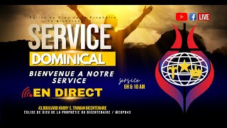 Service 1er Culte du Dimanche 1er Septembre 2024 [upl. by Akemihs]