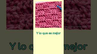 Descubre Algo Sorprendente Sobre Los Puntos Relieve De Crochet shortscrochet [upl. by Yreffeg477]